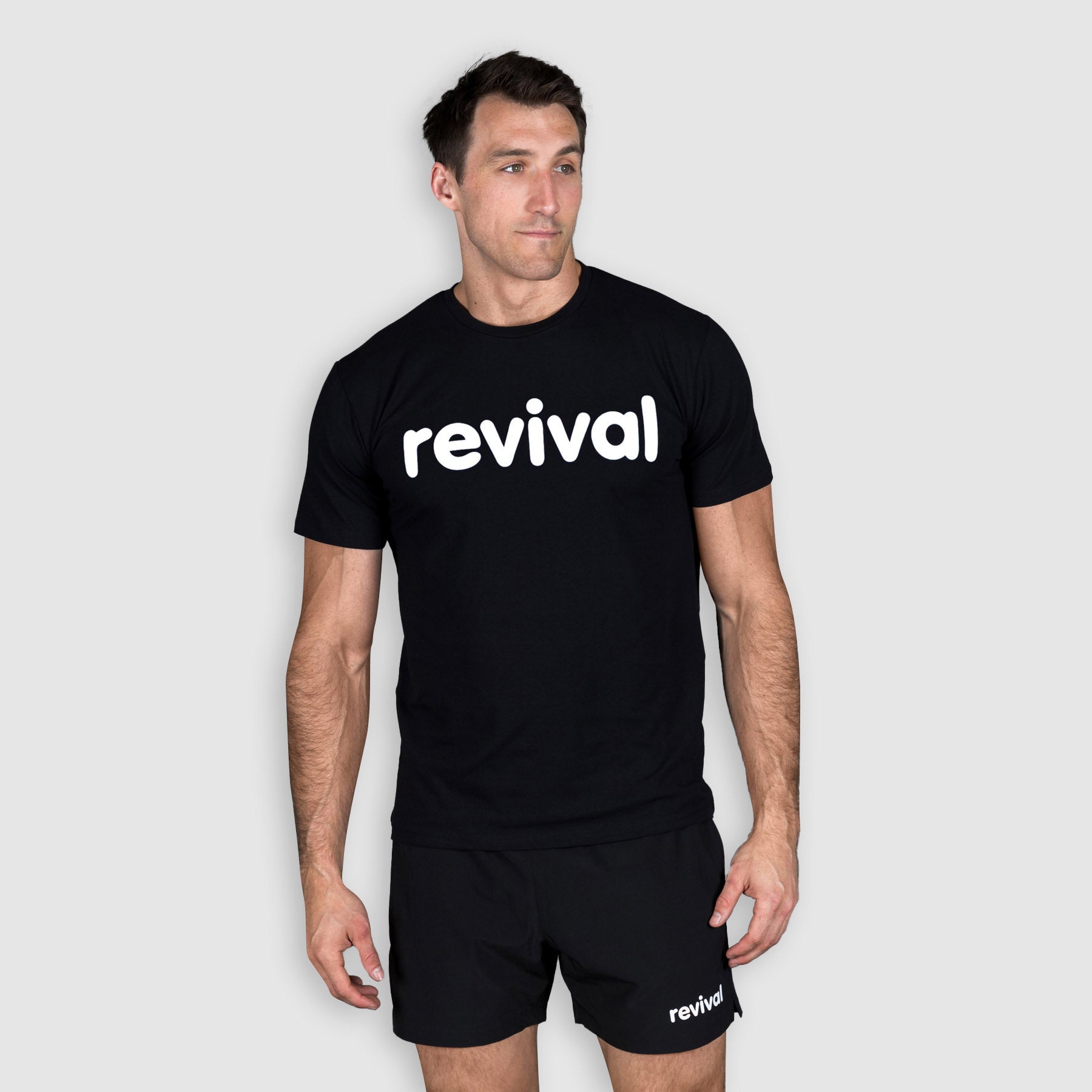 Revival - Men's Essential Shorts - Black